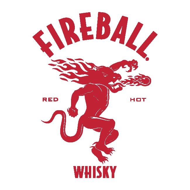 Fireball VERTICAL PRIMARY Logo RED